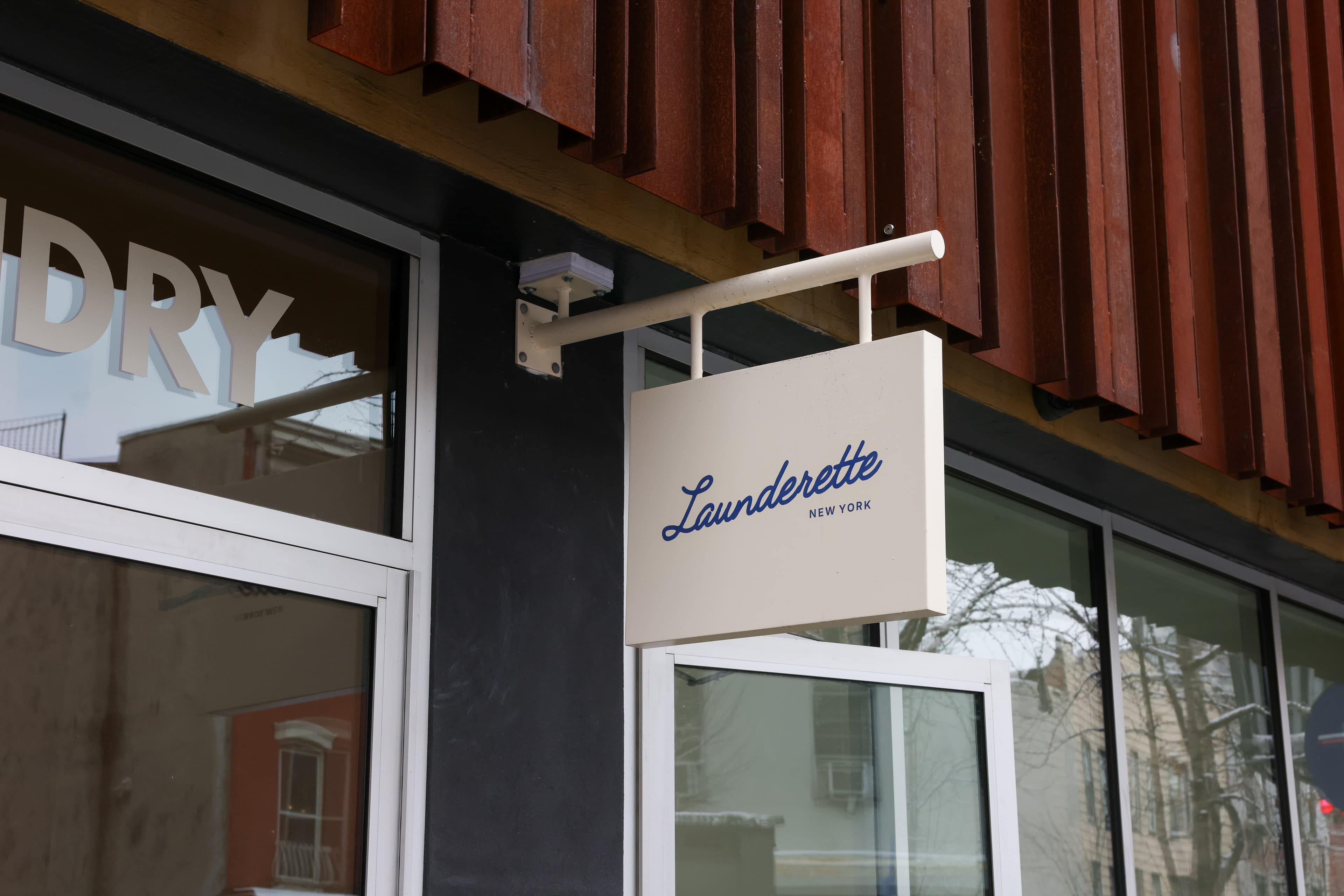Launderette sign